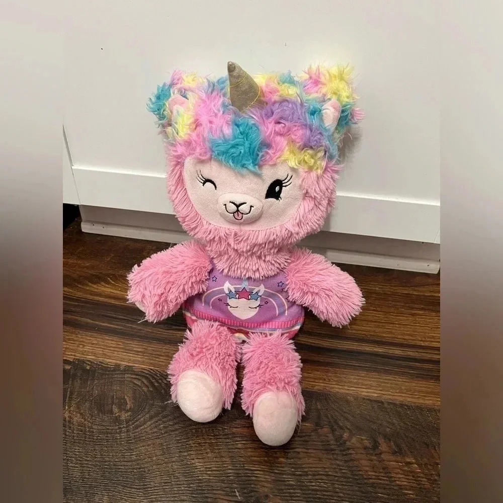 Pikmi Pops Pajama Llamas Plush Stuffed Animal Llamacorn Unicorn Pocket Girl Fun